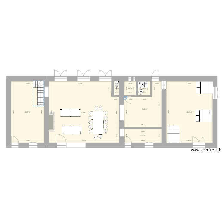 MAISON SOMMECAISE modif 2. Plan de 0 pièce et 0 m2