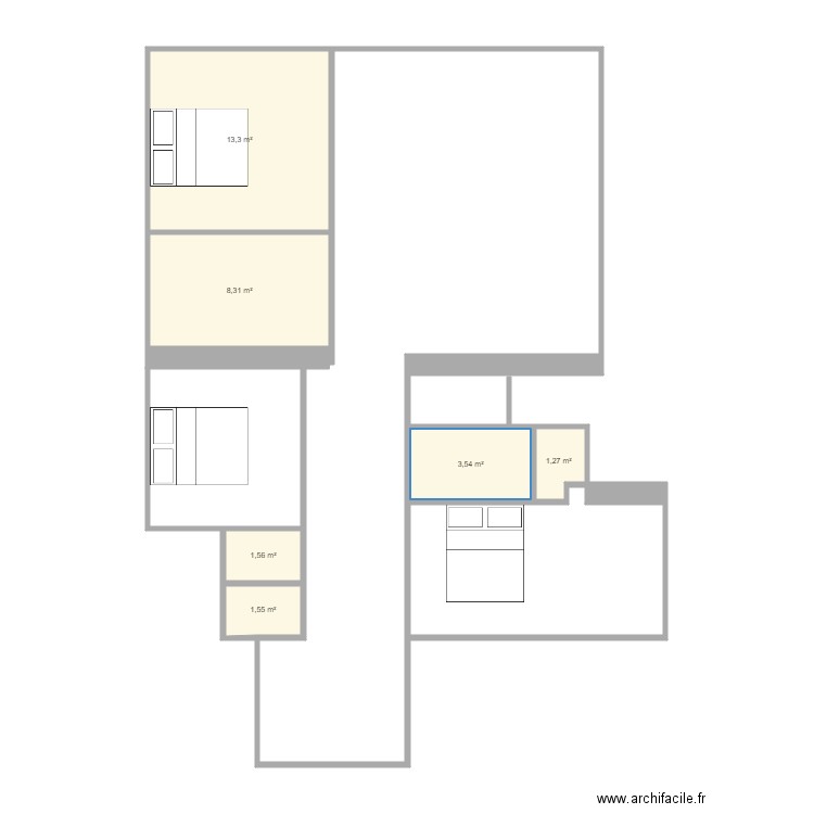 Szent istvan 17 V3. Plan de 0 pièce et 0 m2