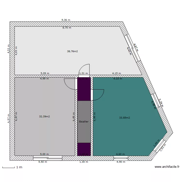 Melanie Macon 1er etage 2. Plan de Melanie Macon 1er etage 2. Plan de