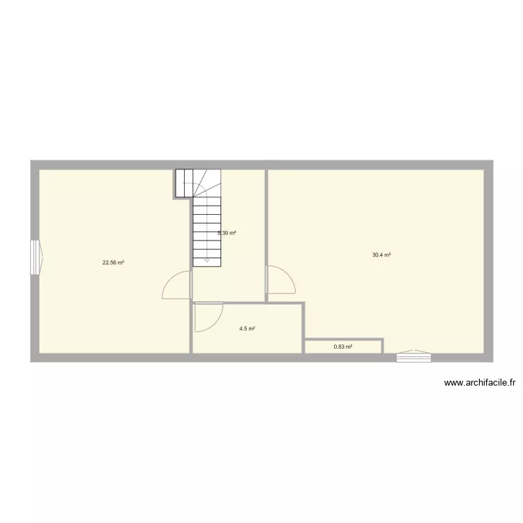 CERISIERS ETAGE. Plan de 