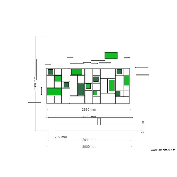 separateur. Plan de 0 pièce et 0 m2