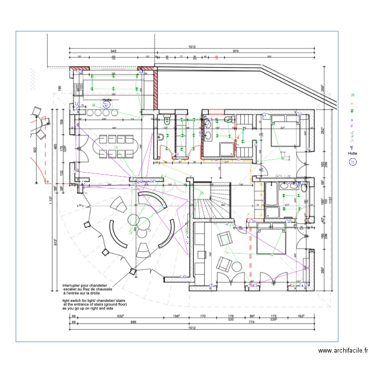 arcachon etage 1. Plan de 0 pièce et 0 m2