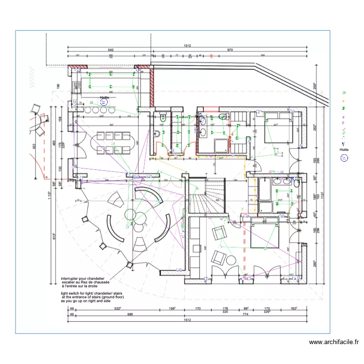 arcachon etage 1. Plan de 