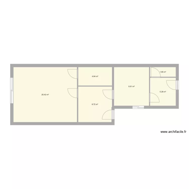 CABINET ACTUEL. Plan de 