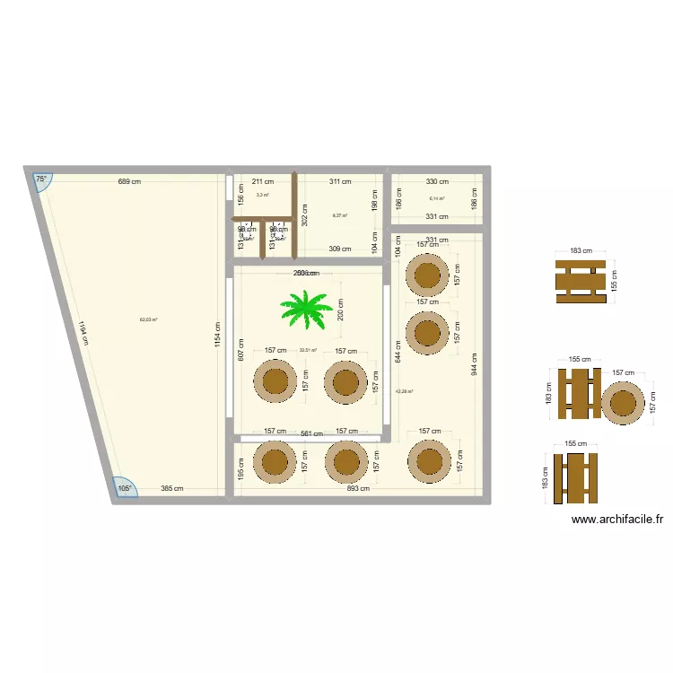 chartreuse 2. Plan de 