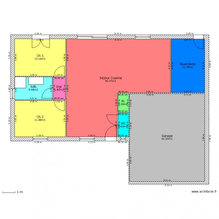 BARRON PP. Plan de 0 pièce et 0 m2