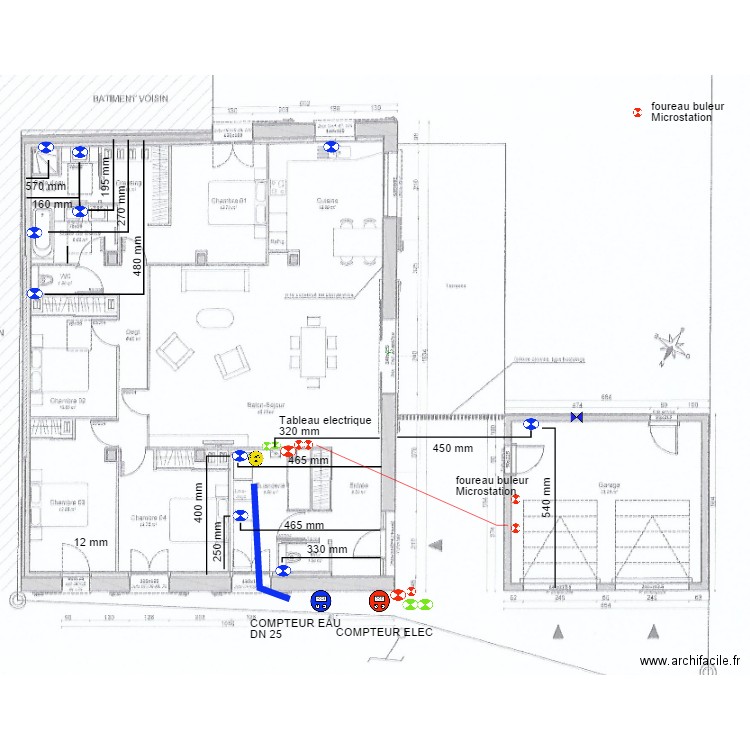 Evacuation st philbert de grand lieu. Plan de 0 pièce et 0 m2