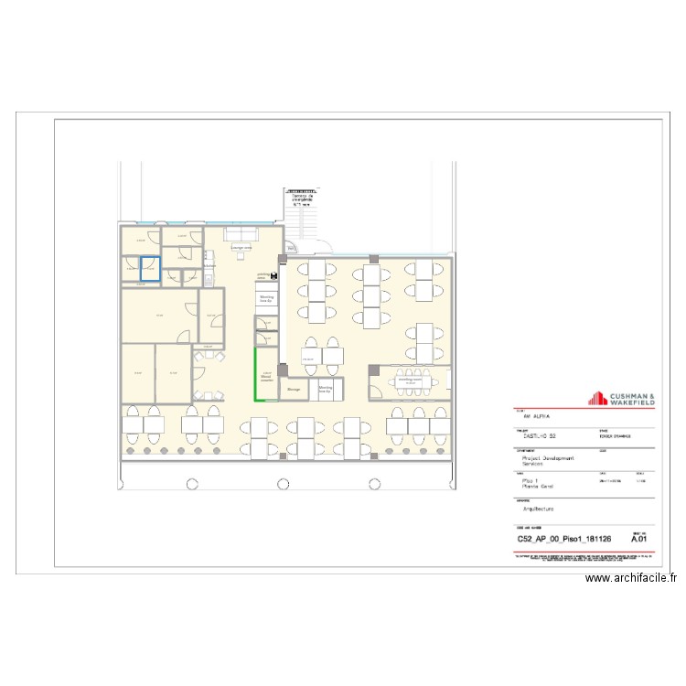 castilho 1er v4. Plan de 0 pièce et 0 m2