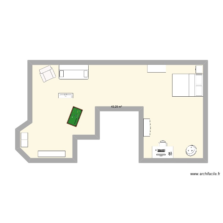 chambre étienne. Plan de 0 pièce et 0 m2