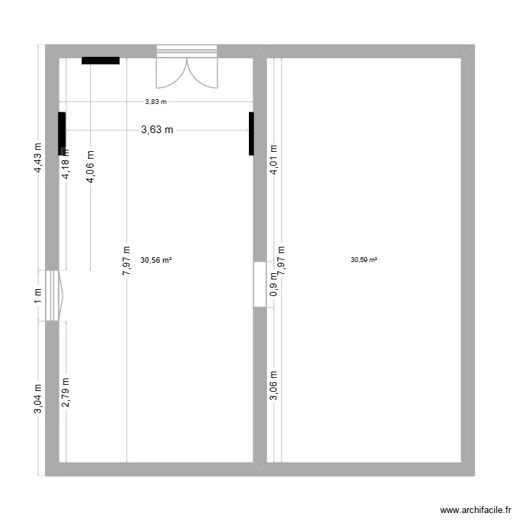 plan pour création cuisine 3. Plan de 2 et 61 m² plan pour création cuisine 3. Plan de 2 et 61 m²