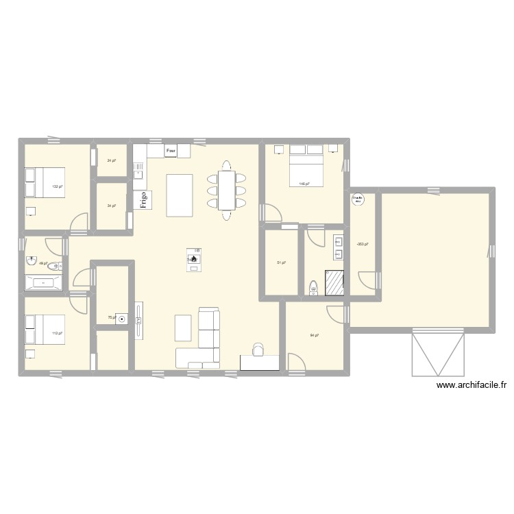 boreal Simon. Plan de 0 pièce et 0 m2