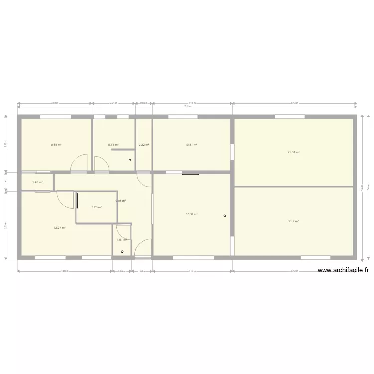 Etage de Vie 2020 n1. Plan de 
