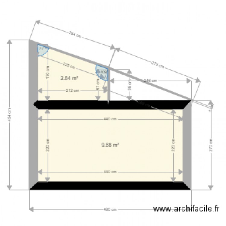 COUPE 3EM ASENCIO. Plan de 0 pièce et 0 m2