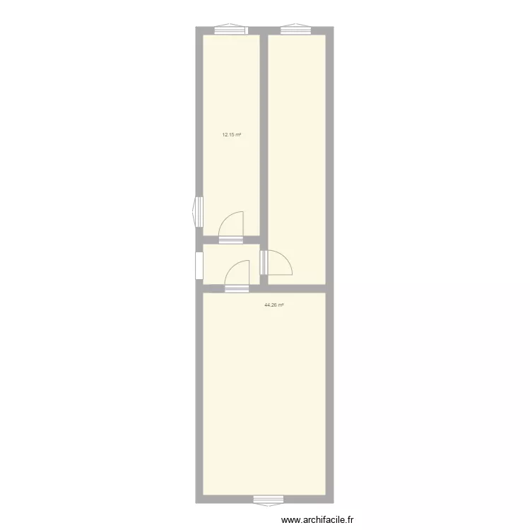 appart 1. Plan de appart 1. Plan de