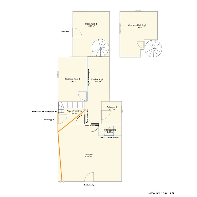 LT PLAY PROJET DIVISION. Plan de 0 pièce et 0 m2