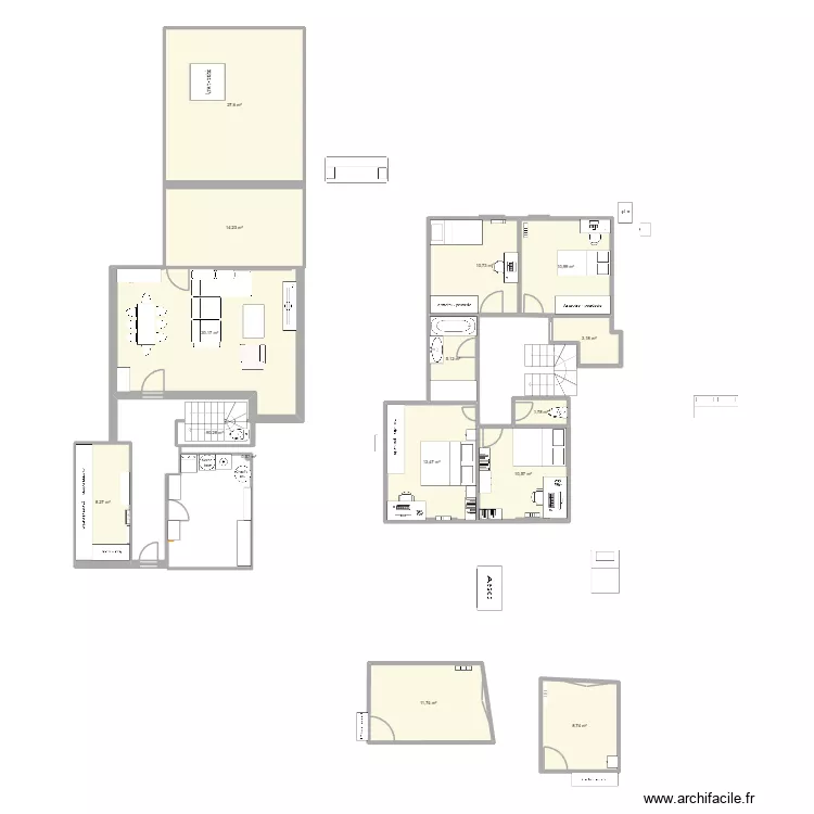 chambre 1. Plan de 0 pièce et 0 m2 chambre 1. Plan de 0 pièce et 0 m2