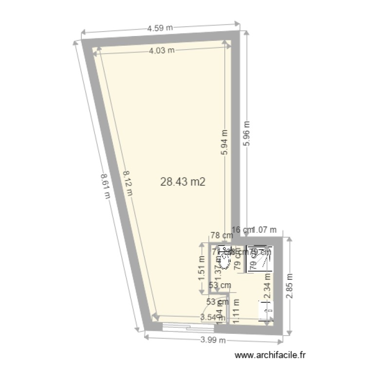 Plan. Plan de 0 pièce et 0 m2