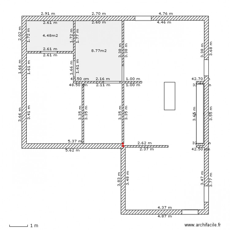 Plan. Plan de 0 pièce et 0 m2