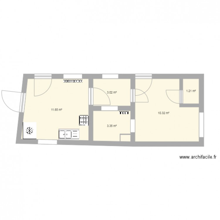 Onnaing SDB. Plan de 0 pièce et 0 m2