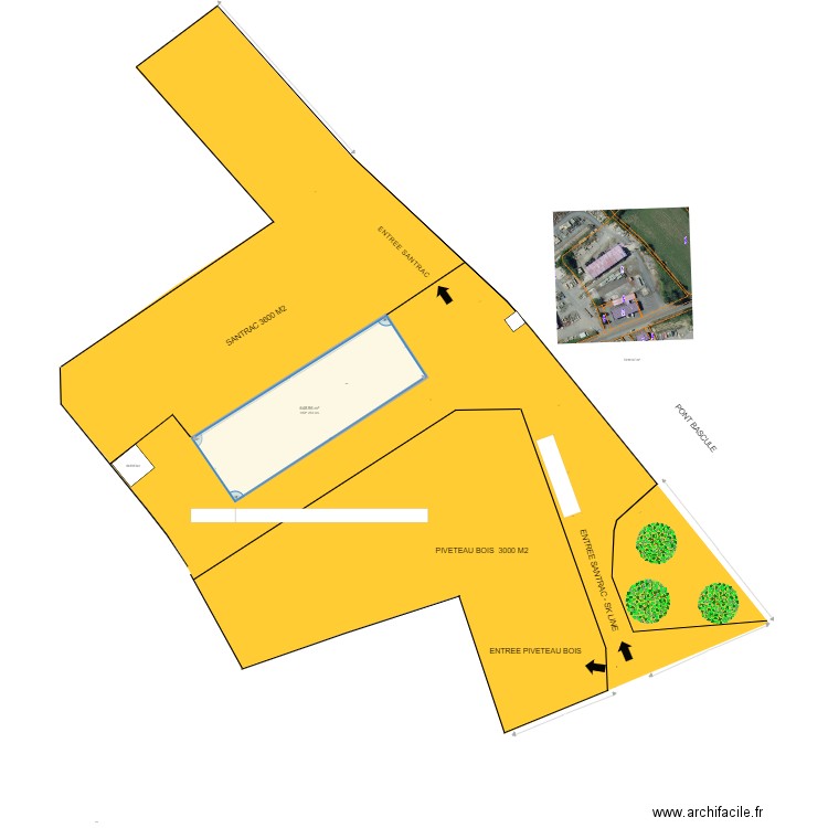 PLAN TERRAIN BEAUCOUZE V2. Plan de 0 pièce et 0 m2