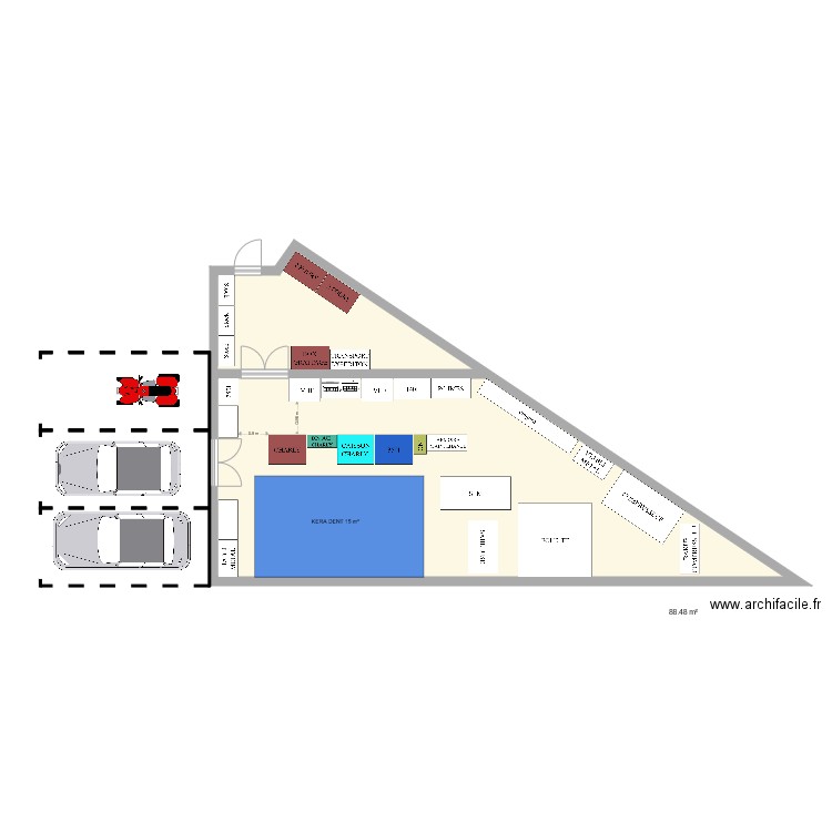 atelier v4. Plan de 0 pièce et 0 m2