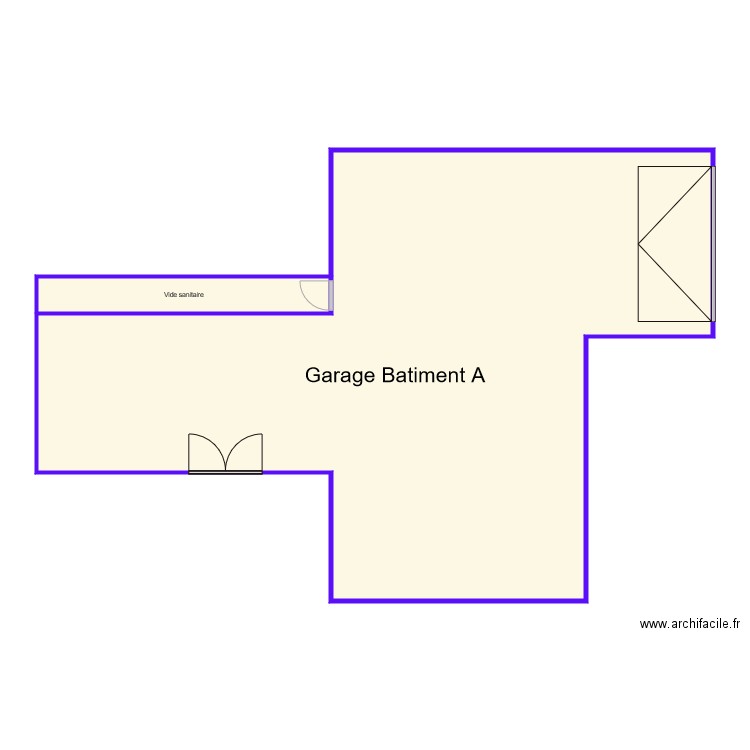 GARAGE A. Plan de 0 pièce et 0 m2