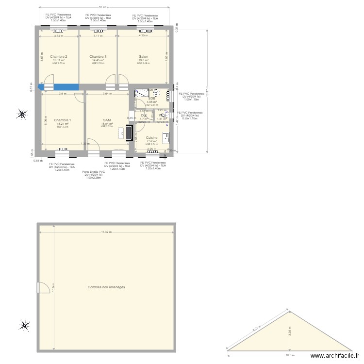 NAFFETAS Robert. Plan de 0 pièce et 0 m2