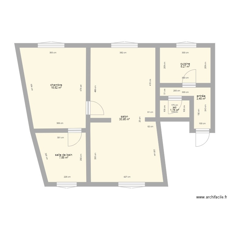 gerance de passy. Plan de 0 pièce et 0 m2