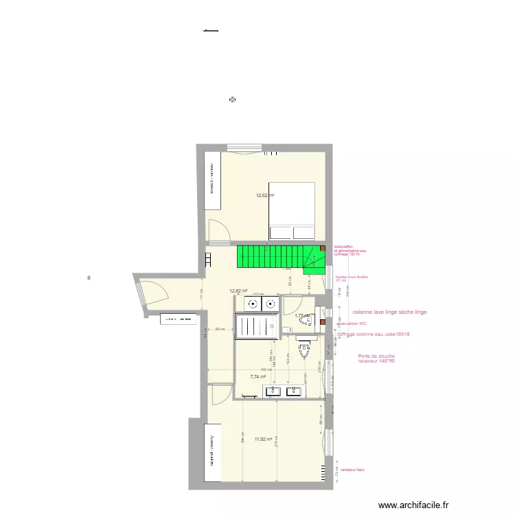 plan 1 2eme Wc 3. Plan de 