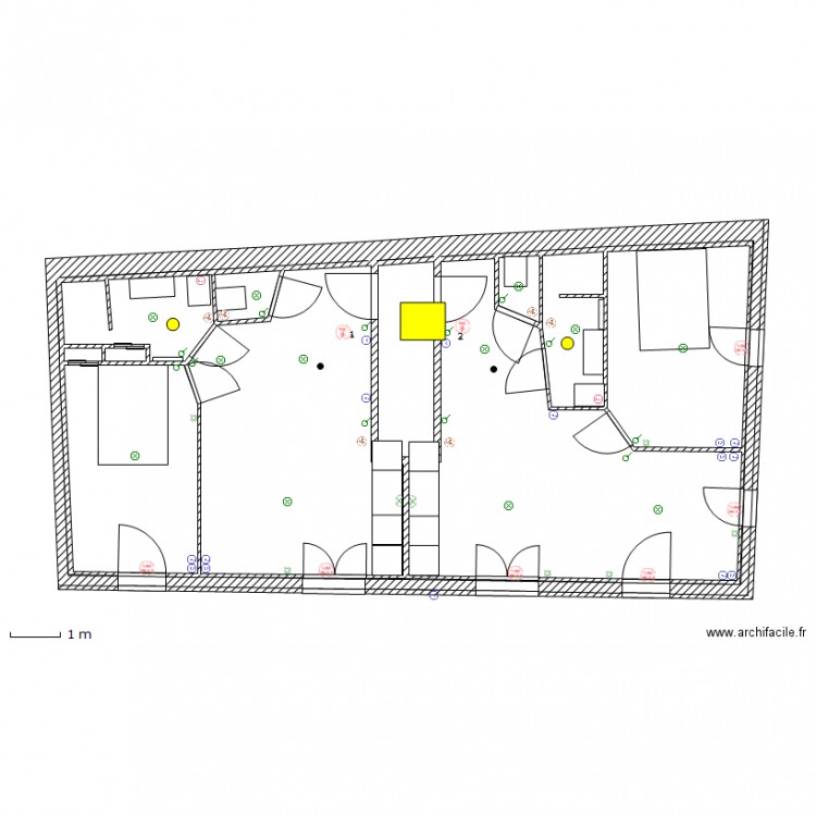 1 etage. Plan de 0 pièce et 0 m2