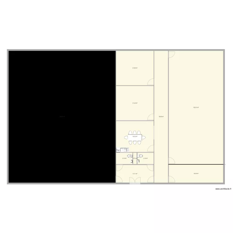 besan&ccedil;on agence v3. Plan de 