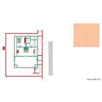 Modification 1er Maison existante + toit+ électricité + meubles