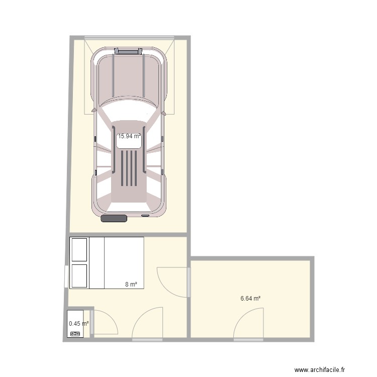 garage3. Plan de 0 pièce et 0 m2