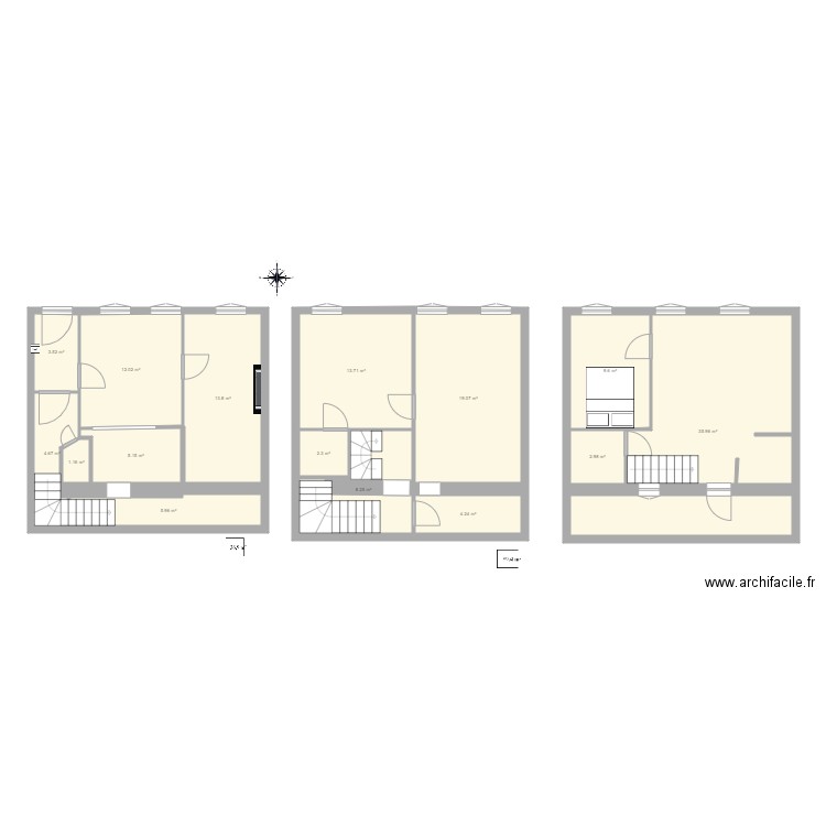 Rochefort RDC. Plan de 0 pièce et 0 m2