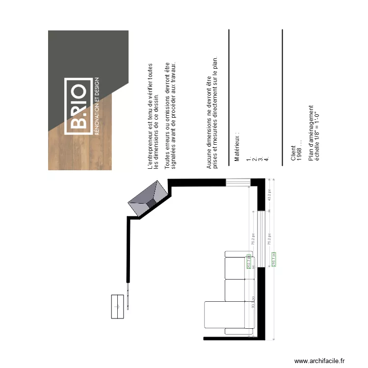 Salon. Plan de Salon. Plan de