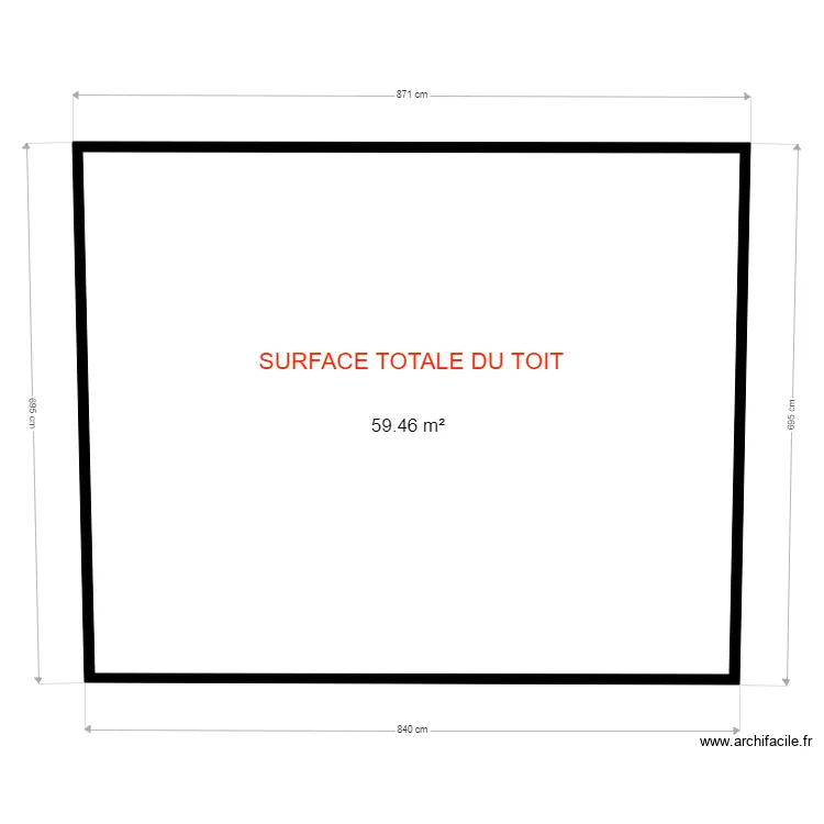 TOITURE COQUEREL. Plan de 