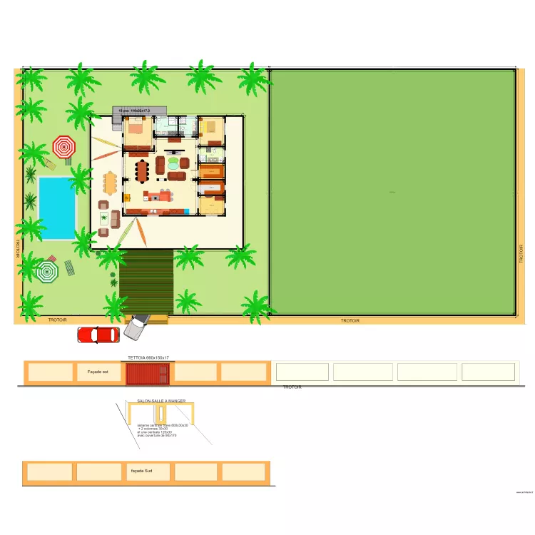 nuova 2 camere 2 sanitario. Plan de 