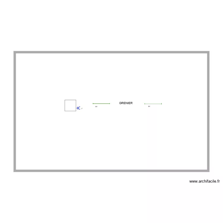 mario GRENIER. Plan de 