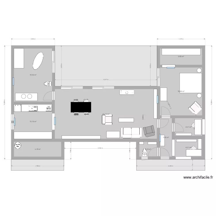 Petite maison terre 4. Plan de Petite maison terre 4. Plan de