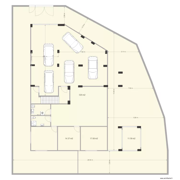 Villa entresol1. Plan de 