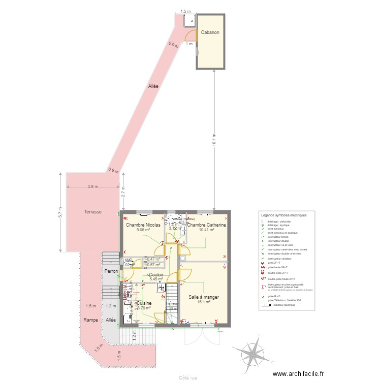 routeMontGarganRenov 2020 Dec. Plan de 0 pièce et 0 m2