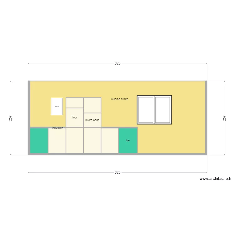 cuisine porte d espagne. Plan de cuisine porte d espagne. Plan de