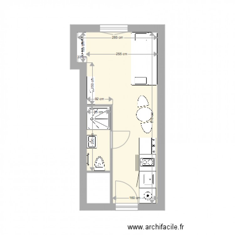 102 OBERKAMPF B. Plan de 0 pièce et 0 m2