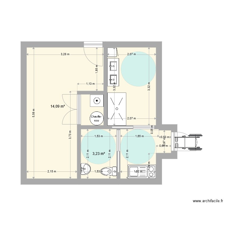 EXTENTION CH  ELSA. Plan de 0 pièce et 0 m2
