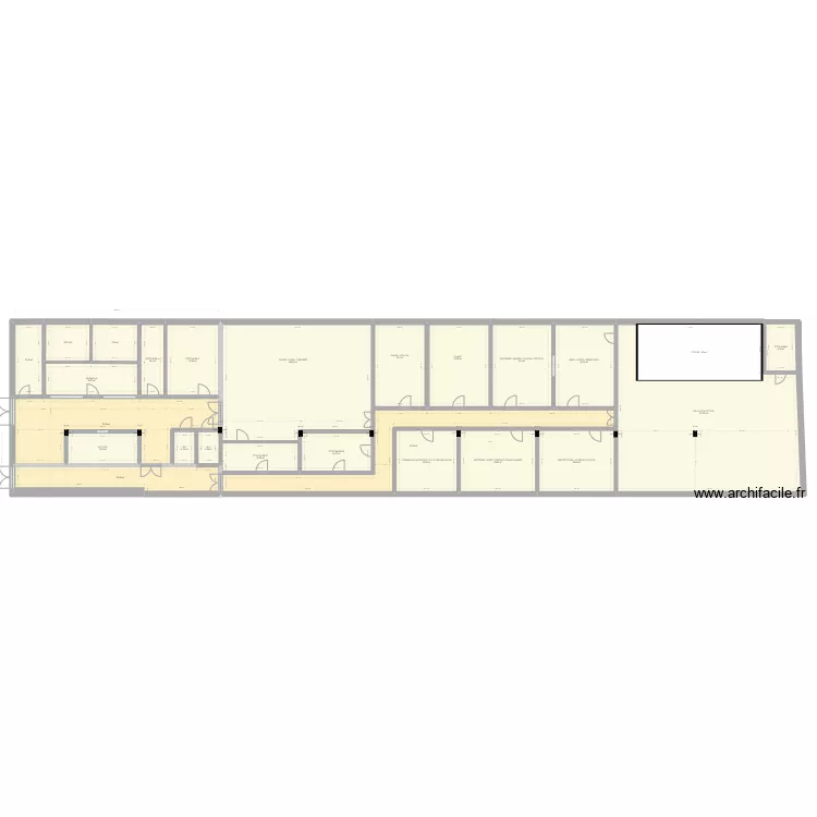 Locaux Lib&eacute;ration v6JOSH. Plan de 