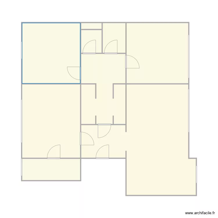 Croquis BABAUD2. Plan de 