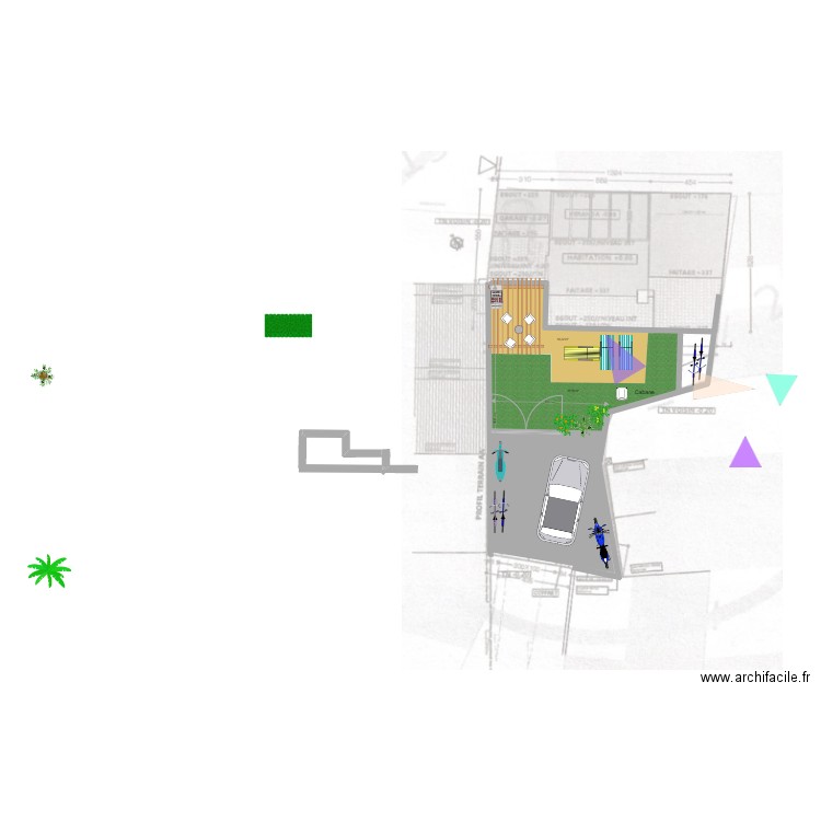 banoun exterieur. Plan de 0 pièce et 0 m2