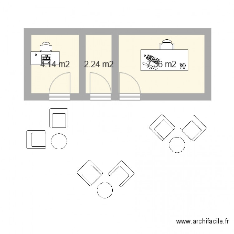 bouget 2015. Plan de 0 pièce et 0 m2