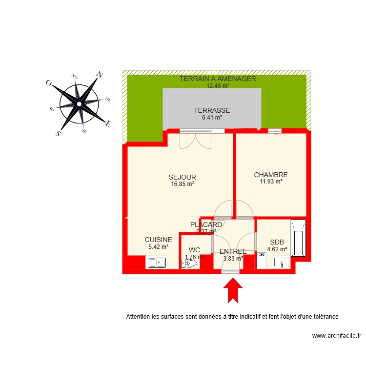 BI 6531. Plan de 0 pièce et 0 m2