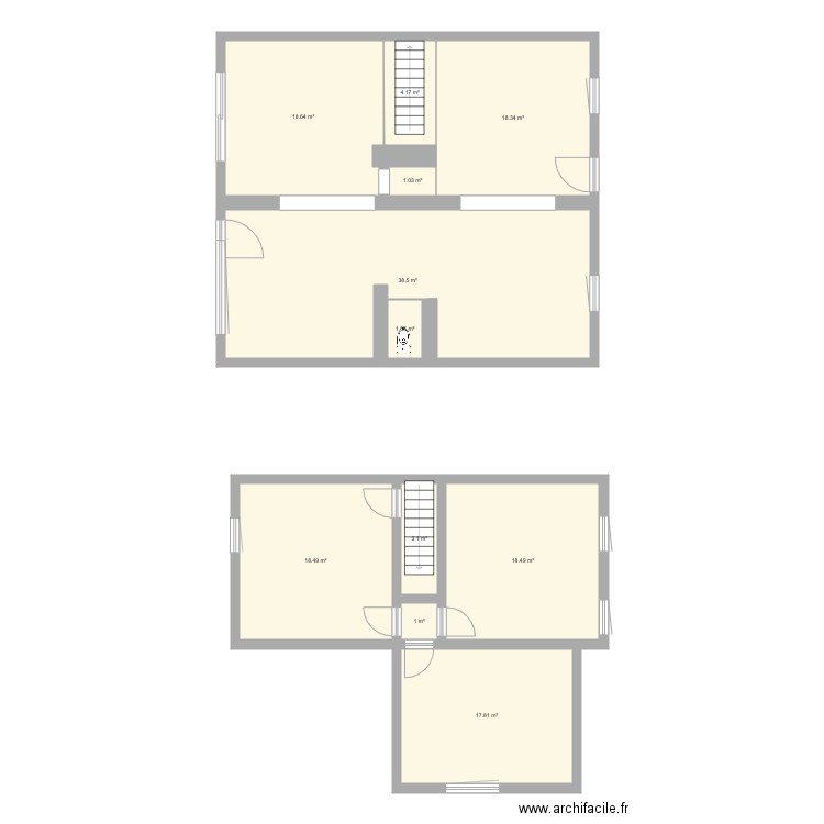 Plan Maison Q. Plan de 0 pièce et 0 m2